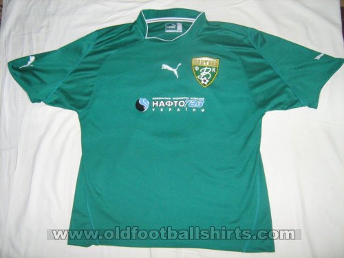 Vorskla Poltava Away football shirt 2003 - 2004