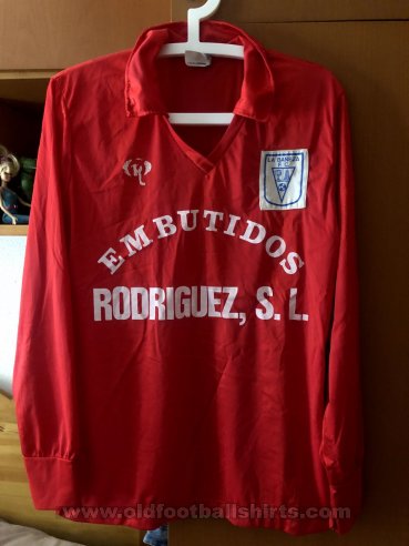 La Bañeza FC Home football shirt 1983 - 1984