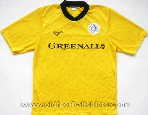 Chester FC Away football shirt 1990 - 1991