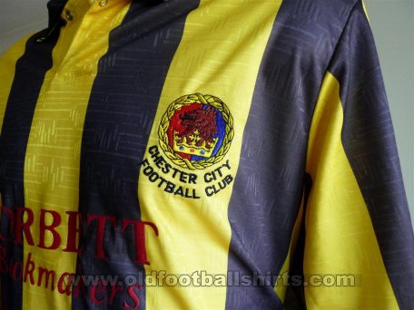Chester FC Away football shirt 1992 - 1995