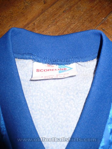 Chester FC Home Maillot de foot 1988 - 1989