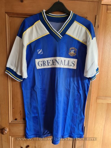 Chester FC Home football shirt 1987 - 1988
