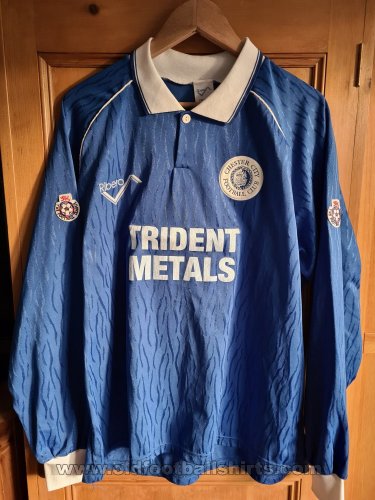 Chester FC Home football shirt 1991 - 1992