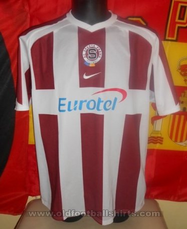 Sparta Praha Away football shirt 2005 - 2006