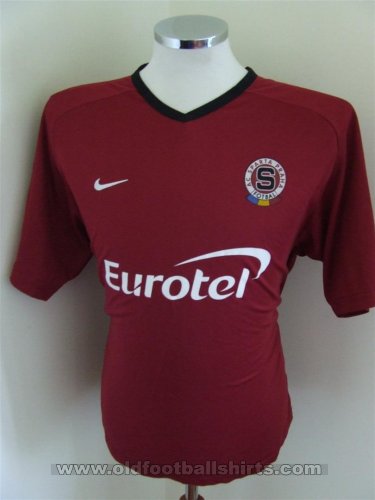 Sparta Praha Home football shirt 2002 - 2003