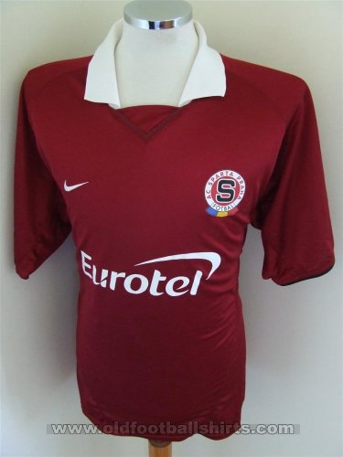 Sparta Praha Home football shirt 2003 - 2004