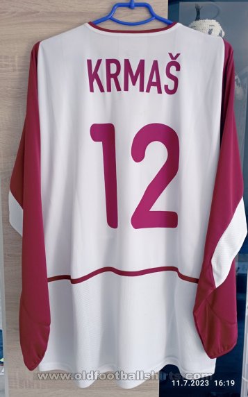 Sparta Praha Away football shirt 2002 - 2004