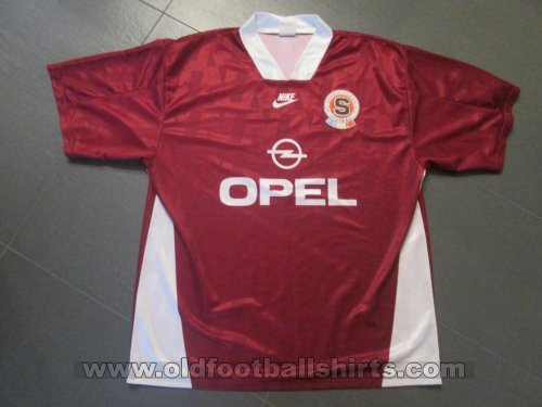 Sparta Praha Home football shirt 1995 - 1996