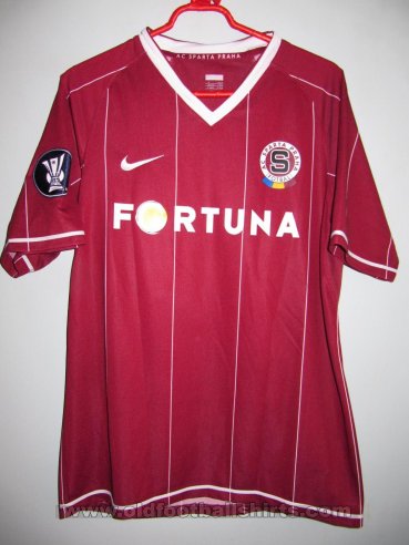 Sparta Praha Home football shirt 2007 - 2008