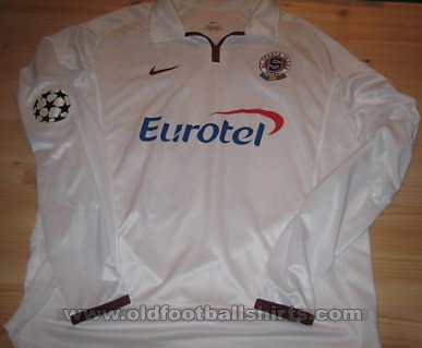 Sparta Praha Cup Shirt football shirt 2001 - 2002