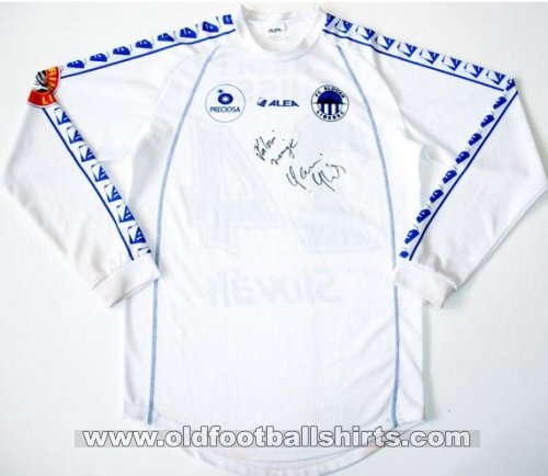 FC Slovan Liberec Home Maillot de foot 2002 - 2003