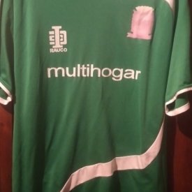 Club Independiente Rauco Home football shirt (unknown year) sponsored by Multihogar