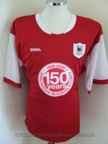 Darlington Away football shirt 2006 - 2007
