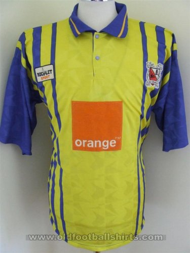Darlington Away football shirt 1995 - 1996