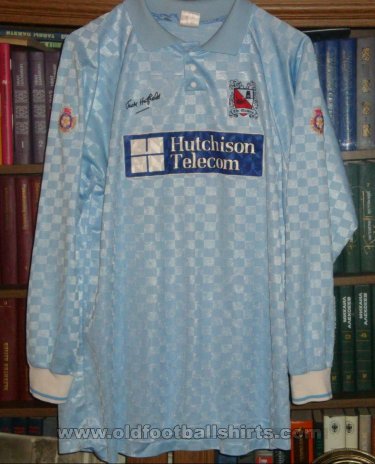 Darlington Dış Saha futbol forması 1991 - 1993