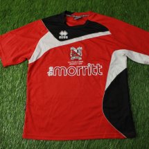 Darlington Dış Saha futbol forması 2010 - 2011 sponsored by The Morritt
