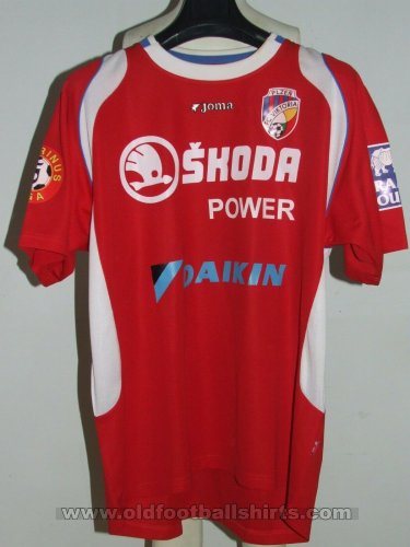 Viktoria Plzen Home football shirt 2006 - 2007