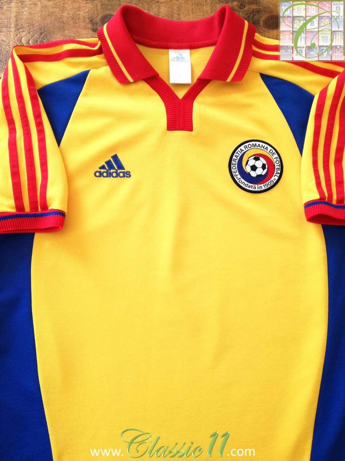 Romania Home football shirt 2000 - 2002.