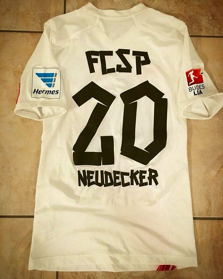 Maillot Extérieur St Pauli 2016/2017 Under Armour - Blanc, Taille S, Neuf