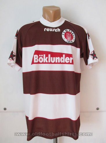 St Pauli Home football shirt 1995 - 1996