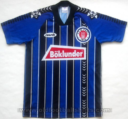 St Pauli Away football shirt 1996 - 1997