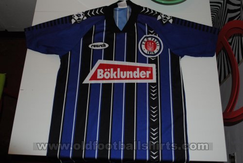 St Pauli Away football shirt 1996 - 1997