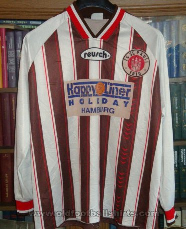 St Pauli Home football shirt 1996 - 1997