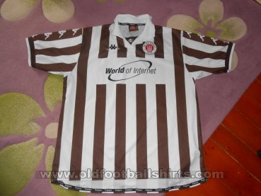 St Pauli Home football shirt 2001 - 2002