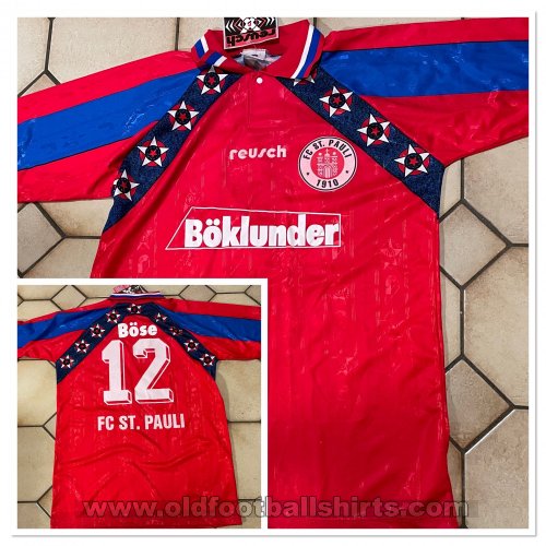 St Pauli Goalkeeper football shirt 1995 - 1996