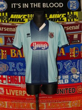 Grimsby Town Borta fotbollströja 2015 - 2016