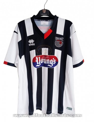 Grimsby Town Home φανέλα ποδόσφαιρου 2015 - 2016