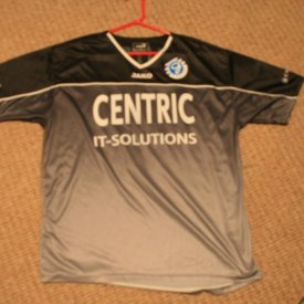 De Graafschap Home football shirt 2003 - 2004 sponsored by Centric IT Solutions