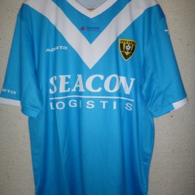VVV Venlo Home camisa de futebol 2013 - 2014 sponsored by Seacon Logistics