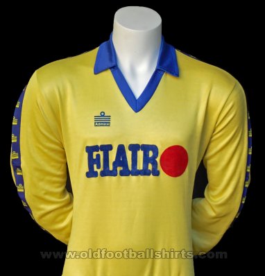 FC Dordrecht Home football shirt 1985 - 1986