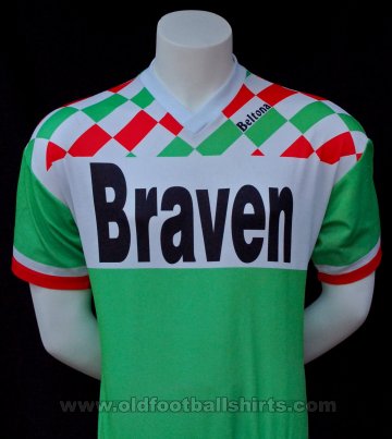 FC Dordrecht Home football shirt 1991 - 1992