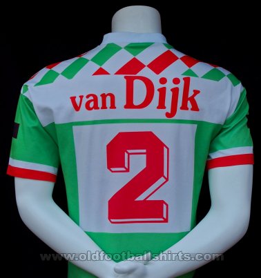 FC Dordrecht Home football shirt 1991 - 1992
