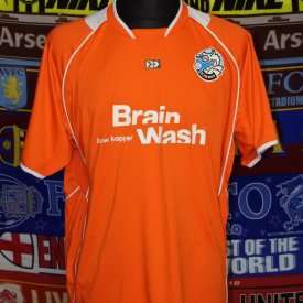 FC Den Bosch Dış Saha futbol forması 2009 - 2010 sponsored by Brain Wash