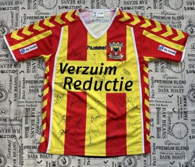 Go Ahead Eagles Home Fußball-Trikots 2008 - 2009