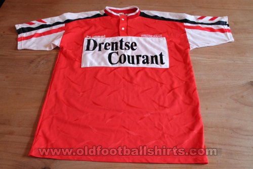 FC Emmen Home football shirt 1990 - 1991