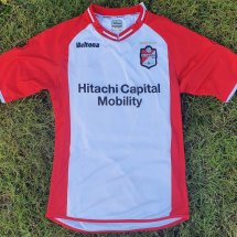 FC Emmen Home football shirt 2018 - 2019 sponsored by Hitachi Capital Mobility