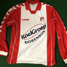 FC Emmen Home football shirt 2006 - 2007 sponsored by KoelGroep Dorenbos