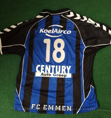 FC Emmen Away football shirt 2006 - 2007