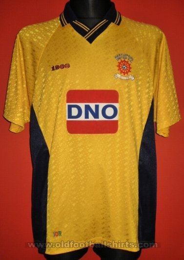 Hartlepool United Away football shirt 2000 - 2002