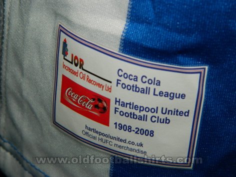 Hartlepool United Special football shirt 2008