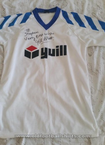 Hartlepool United Home football shirt 1990 - 1991