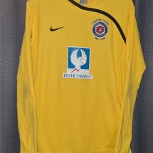 Hartlepool United Goalkeeper football shirt 2008 - 2009 sponsored by Dove Energy