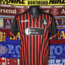 Hartlepool United Away football shirt 2020 - 2021 sponsored by The Prestige Group
