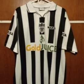 Club Cipolletti Home football shirt 2002 - 2003 sponsored by GoldJuice