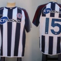 Talleres De Córdoba Home football shirt 2000 - 2001 sponsored by CTi Movil