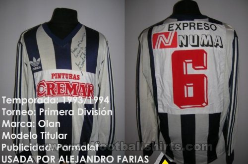 Talleres De Córdoba Home football shirt 1993 - 1994